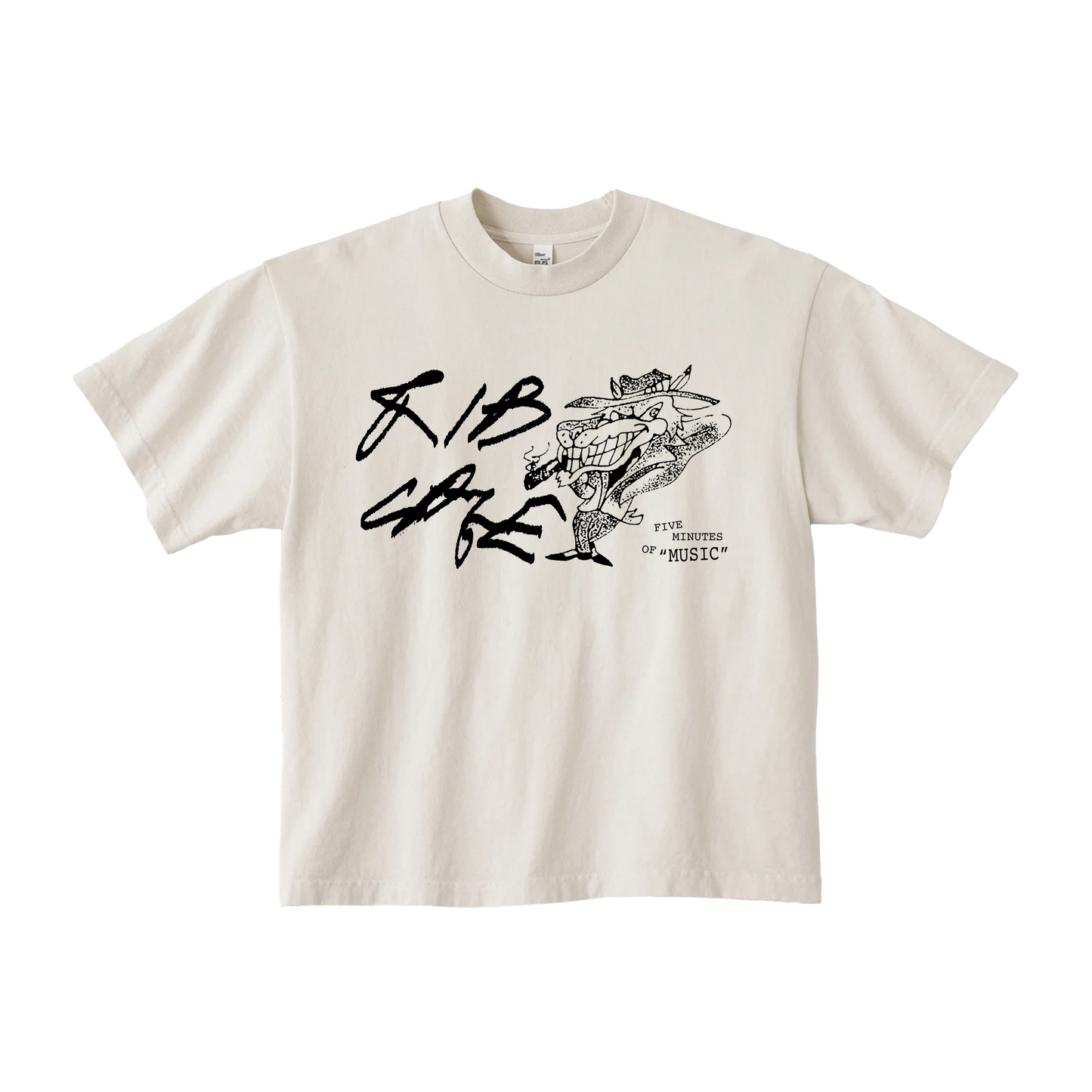 5 MINUTES TEE - OFF WHITE