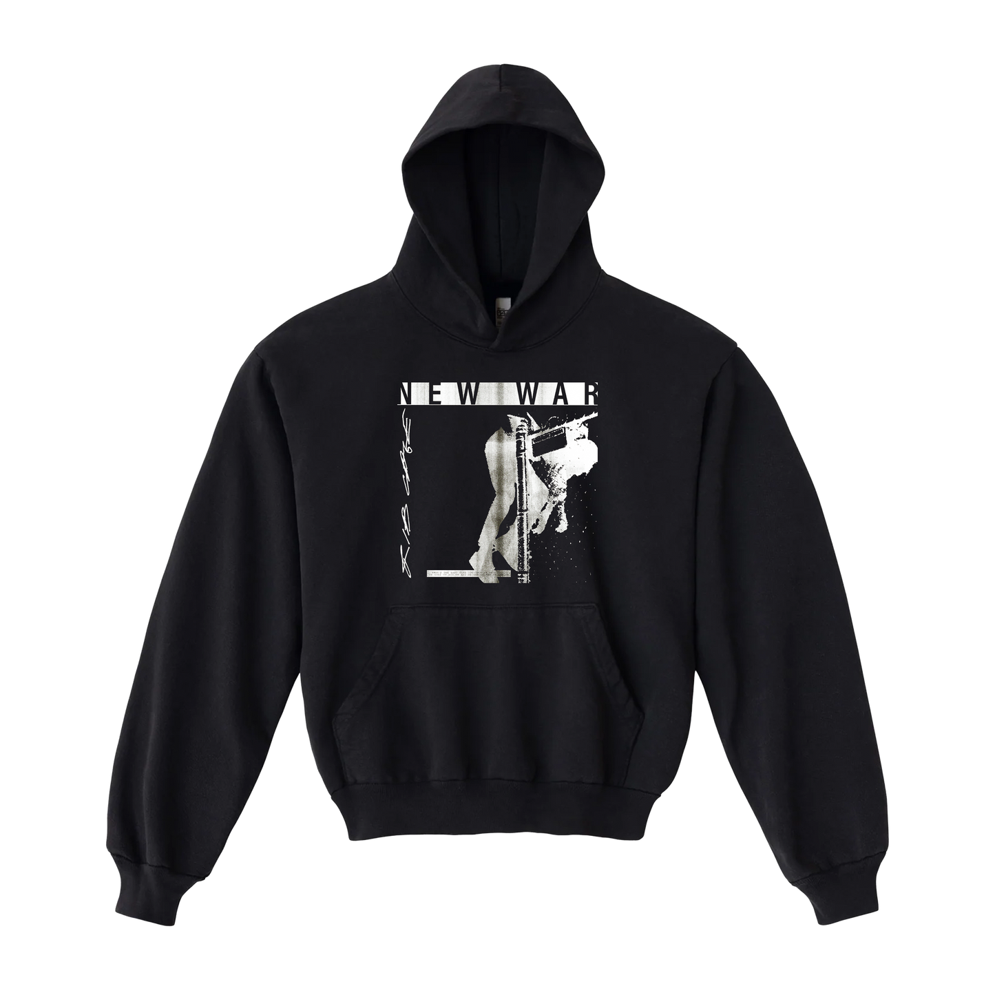 NEW WAR HOODIE - BLACK